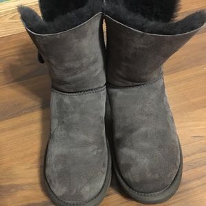Brown Bailey Bow Uggs